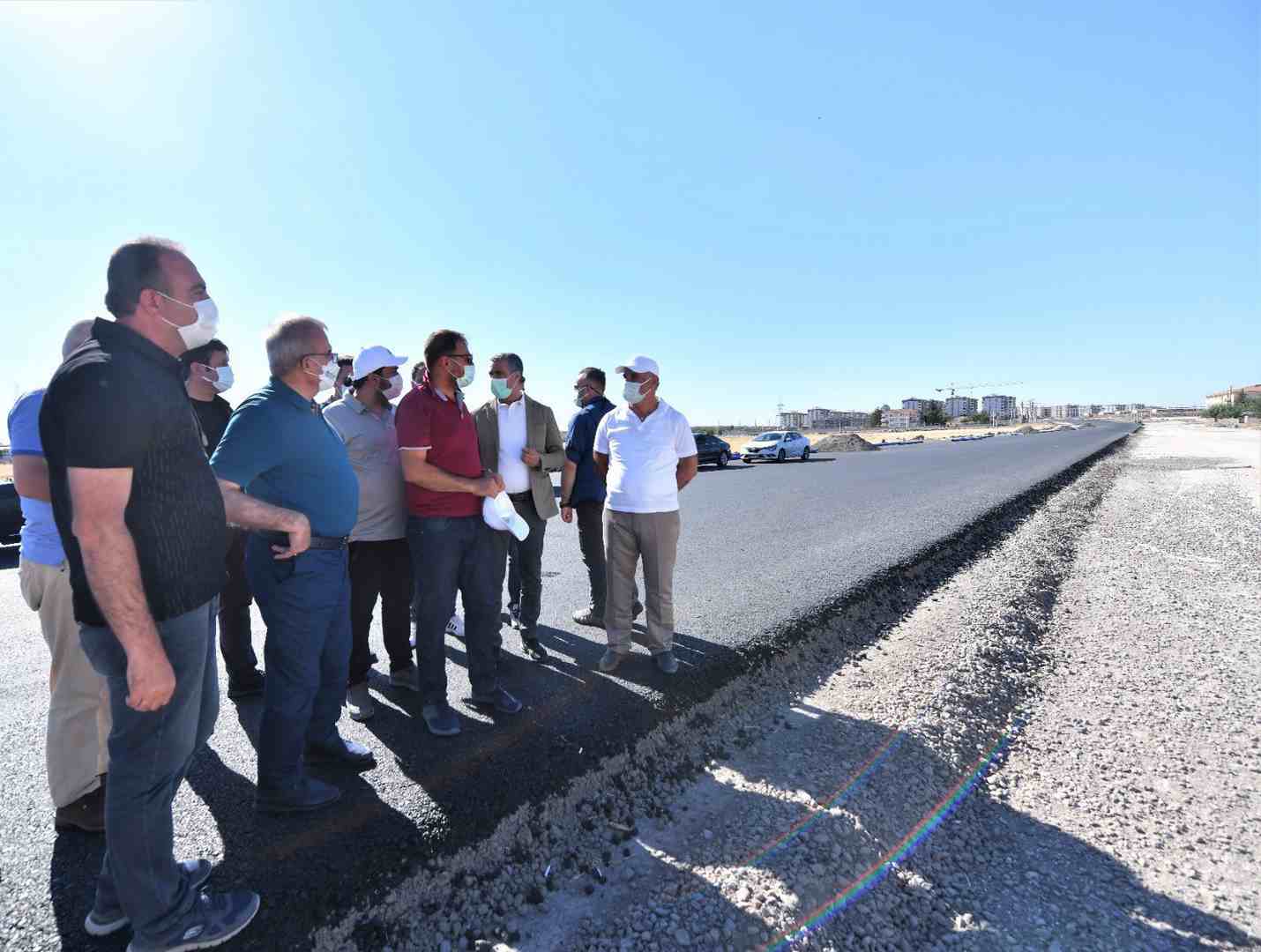 KARALOĞLU, YENİ BULVAR VE BAĞLANTI YOLLARINDA İNCELEMELERDE BULUNDU