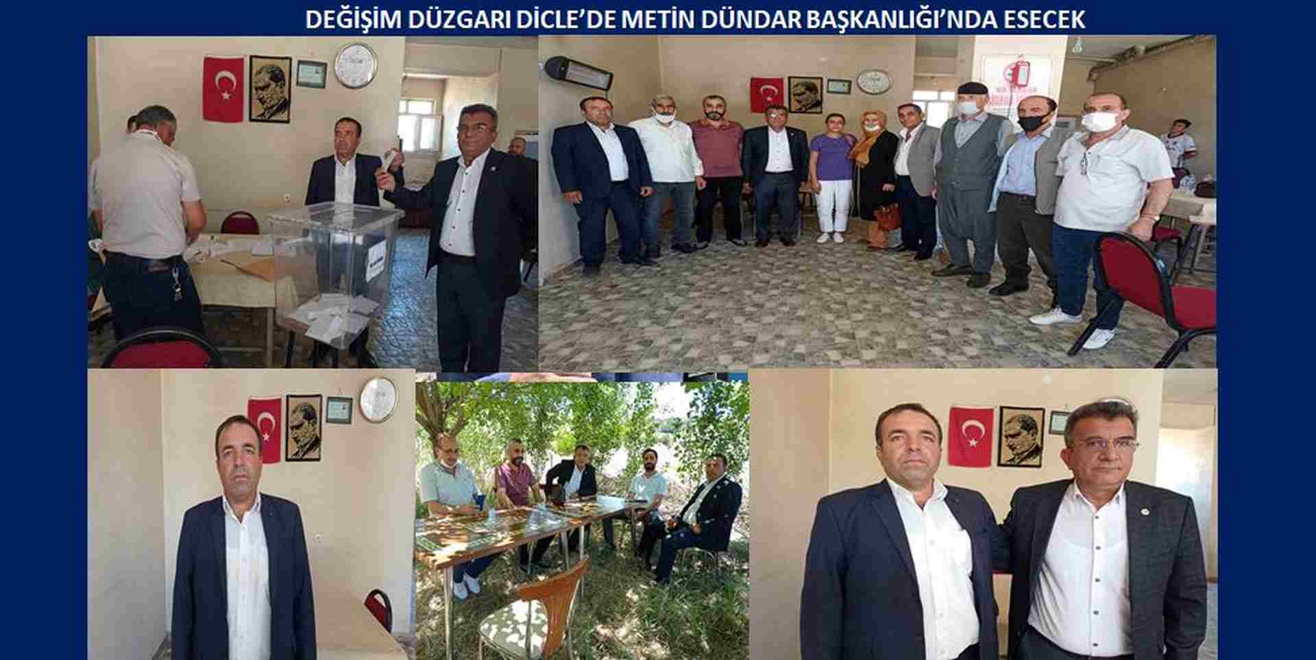 DEĞİŞİM DÜZGARI DİCLE’DE METİN DÜNDAR BAŞKANLIĞI’NDA ESECEK