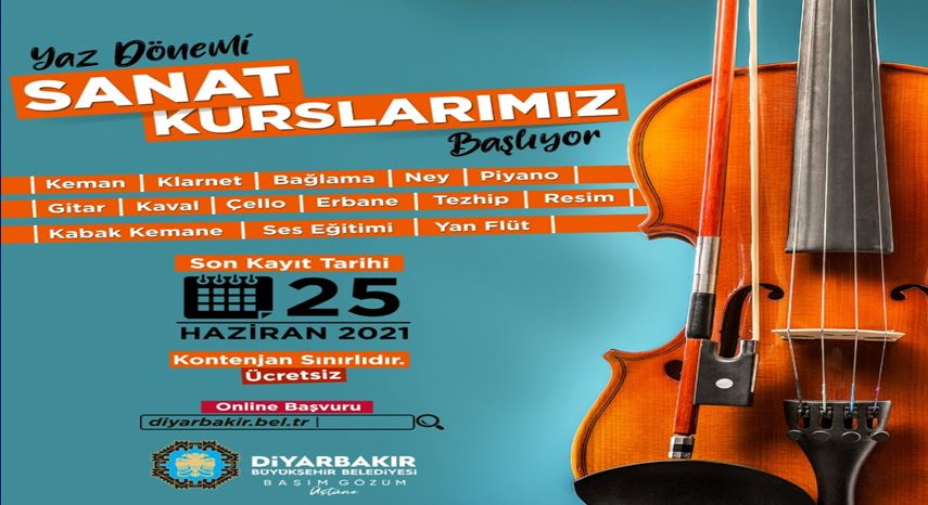 DBB’NİN SANAT KURSLARINA KAYITLAR BAŞLADI