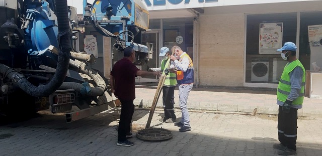DİSKİ, selden etkilenen Arhavi’de çalışmalarını sürdürüyor