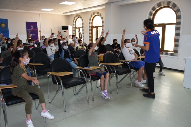 DBB’den öğrencilere afet farkındalık eğitimi