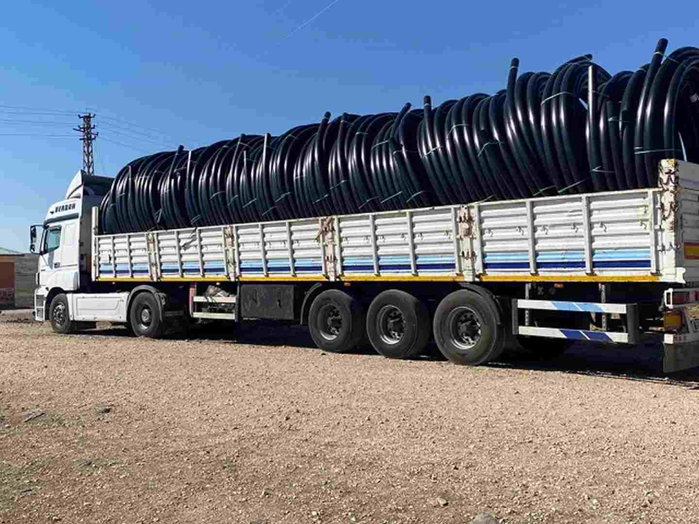 DBB’den kuraklıktan etkilenen çiftçilere 45 bin metre sulama borusu dağıttı