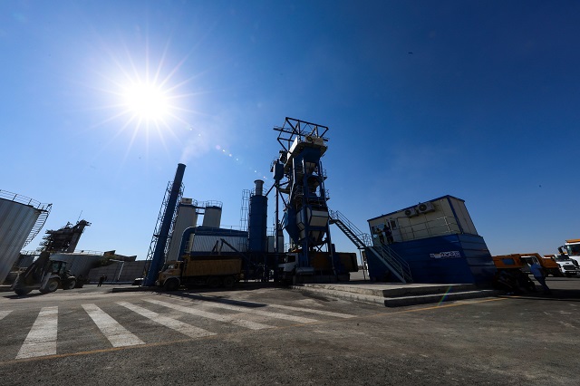 DBB yeni asfalt plenti ile 826 bin lira tasarruf etti