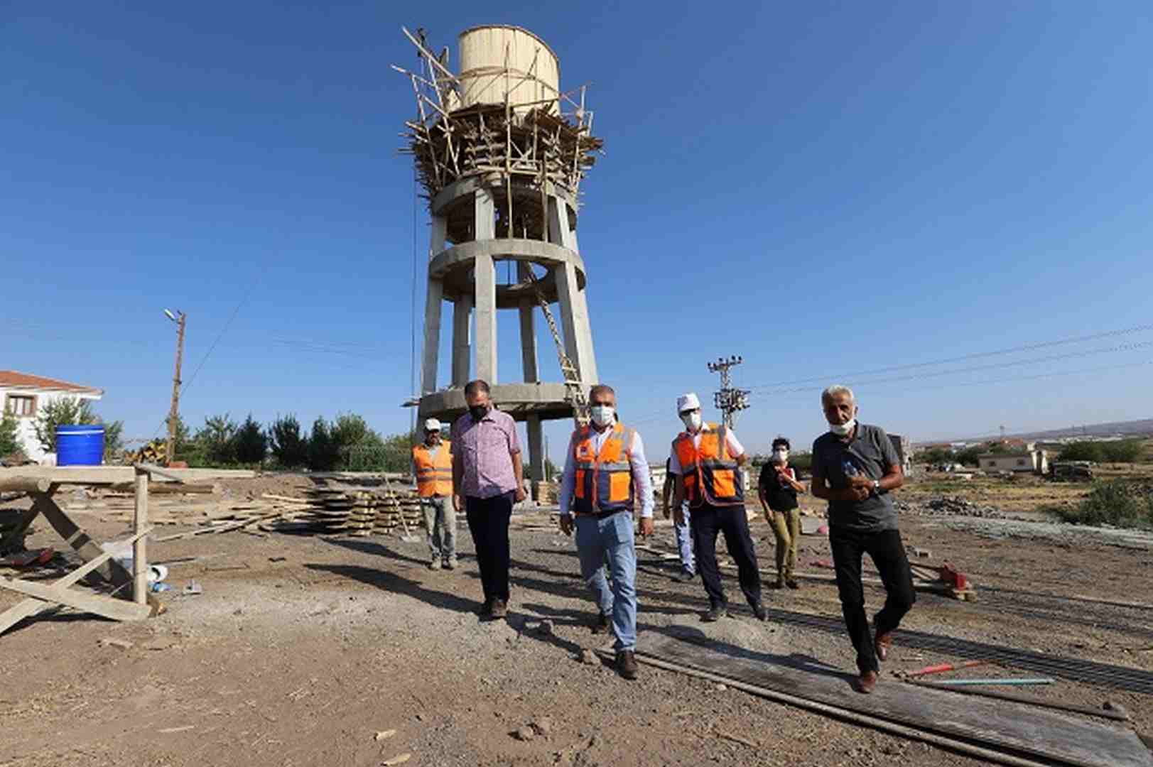 DBB’den kırsal mahallelere su deposu