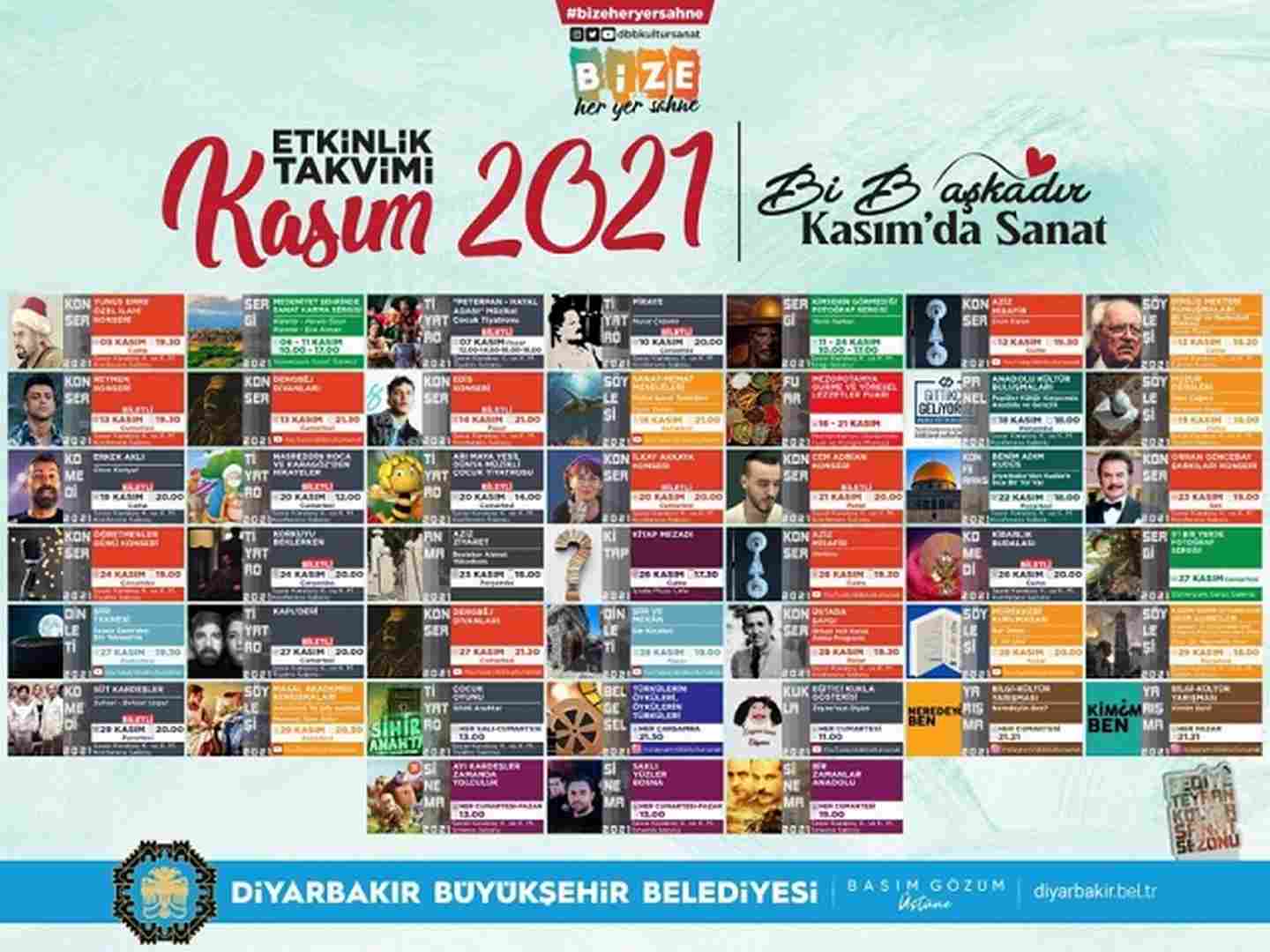 “Kasımda Sanat Bi Başkadır”