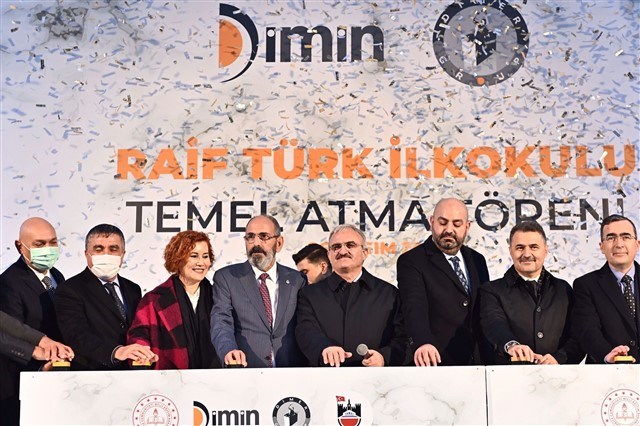 Vali Karaloğlu hayırsever iş insanının yaptırdığı okulun temelini attı