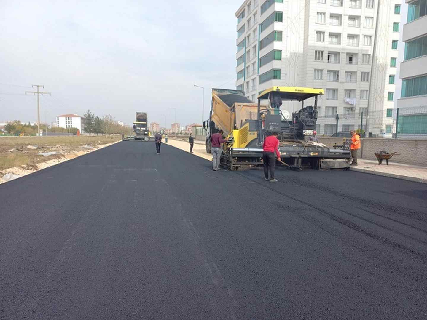 Ali Gaffar Okkan Caddesi yenileniyor