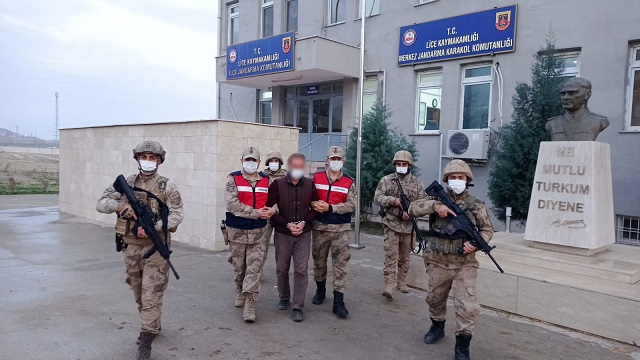 Diyarbakır’da hakkında 25 yıl hapis cezası bulunan şüpheli yakalandı