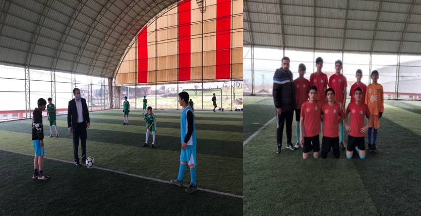 Dicle’de Kaymakamlık özel futbol turnuvası düzenlendi