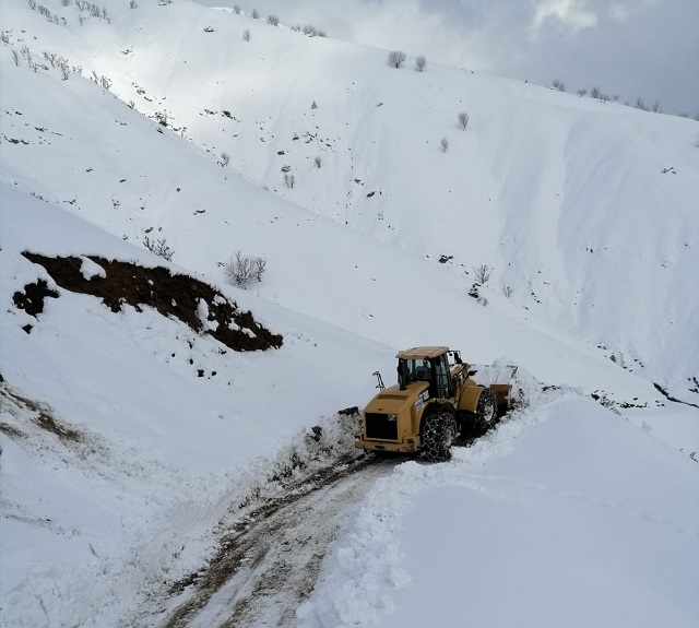 DBB karla mücadeleye devam ediyor