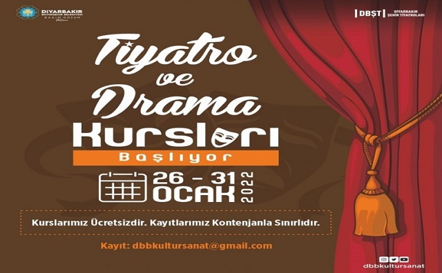2022’nin ilk tiyatro ve drama kurs kayıtları başladı