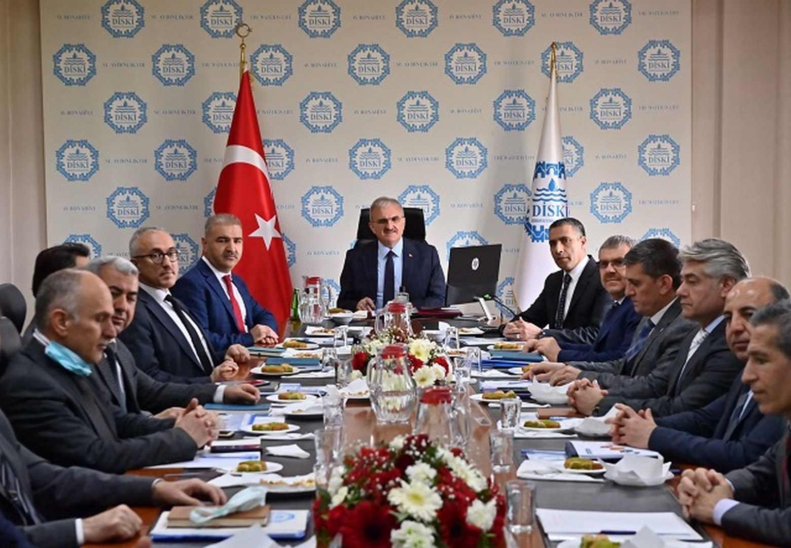 Vali Münir Karaloğlu başkanlığında DİSKİ’nin yatırımları ele alındı