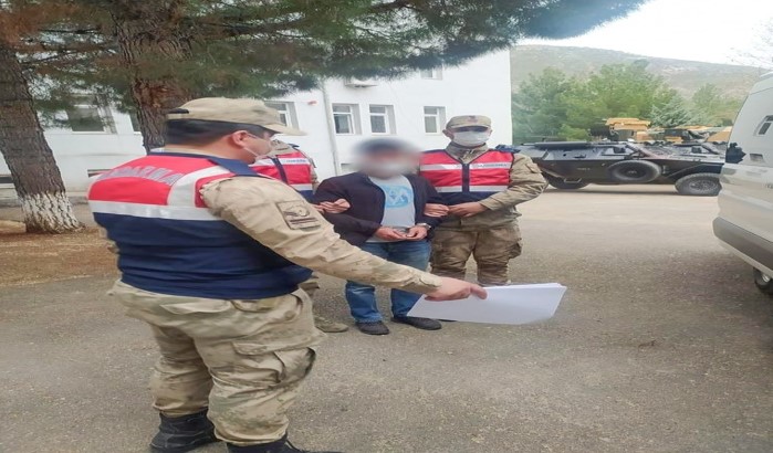 Terör örgütüne üye olmak suçundan aranan 1 şüpheli yakalandı