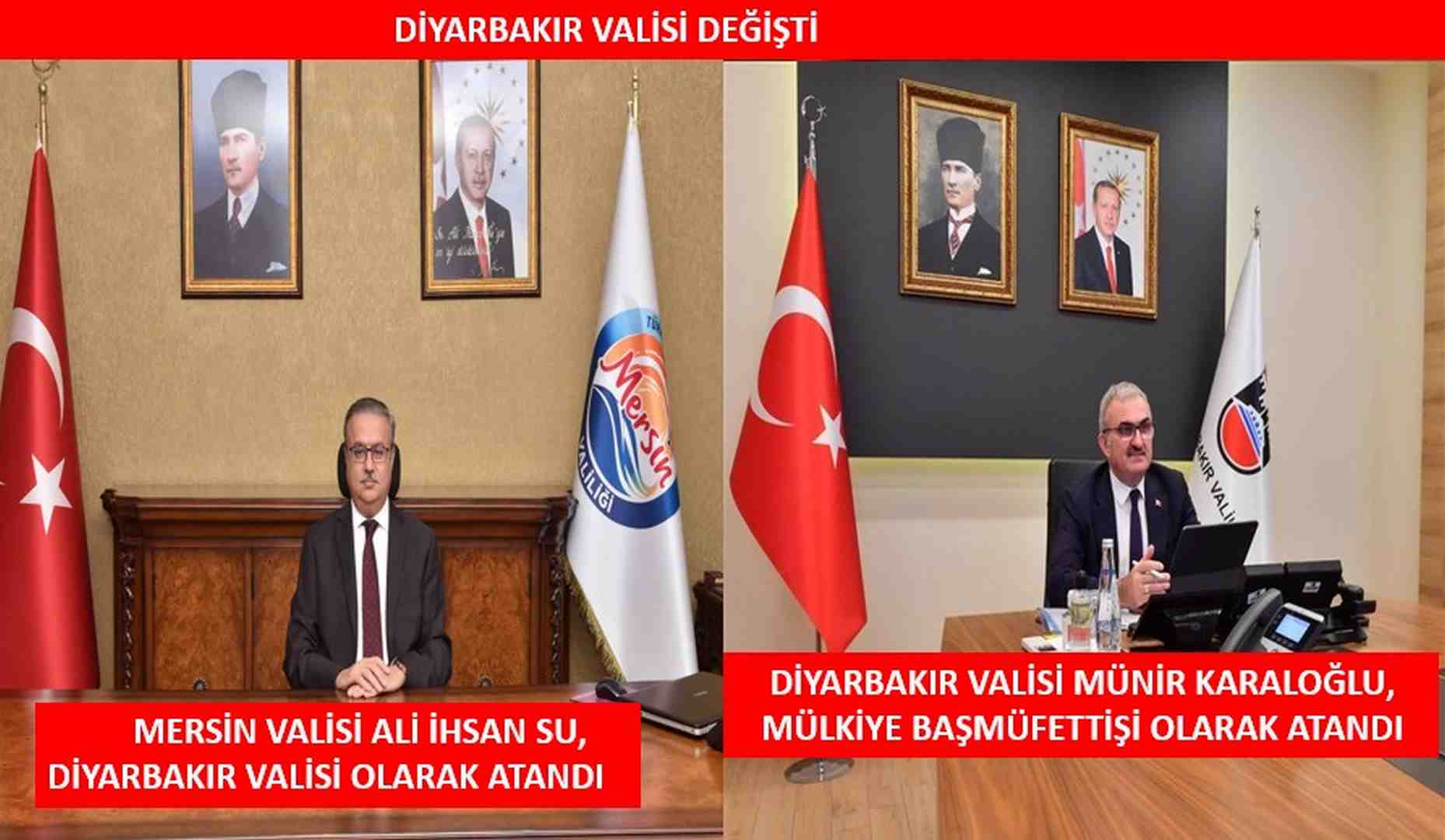 Diyarbakır Valisi değişti