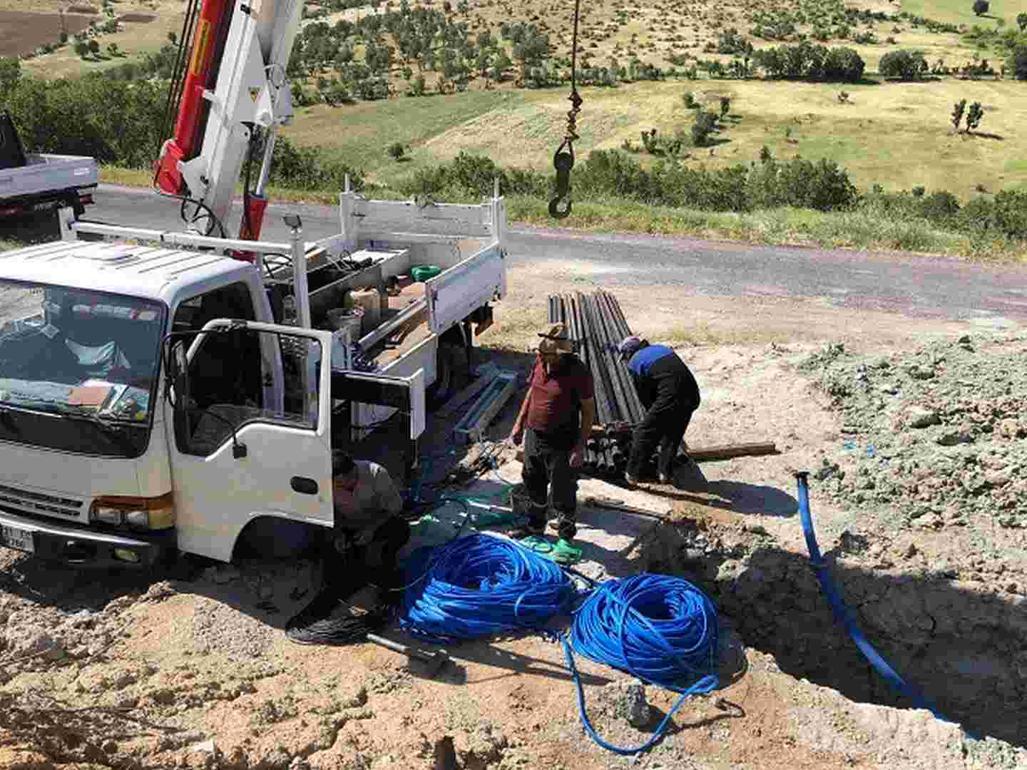 Kocaköy Boyunlu mahallesinin içme suyu sorunu çözülüyor