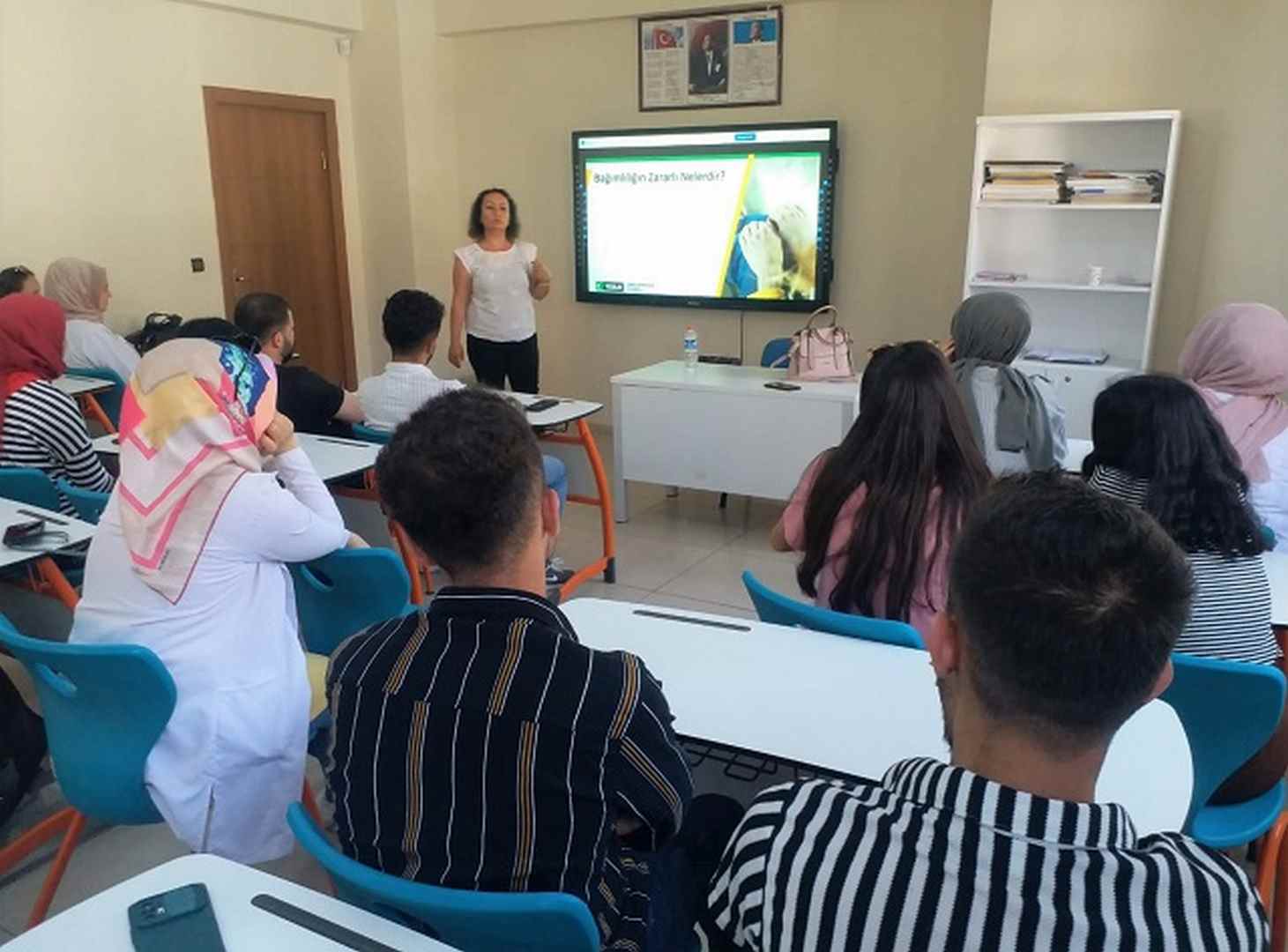Öğrencilere “Madde Bağımlılığı Farkındalık” semineri