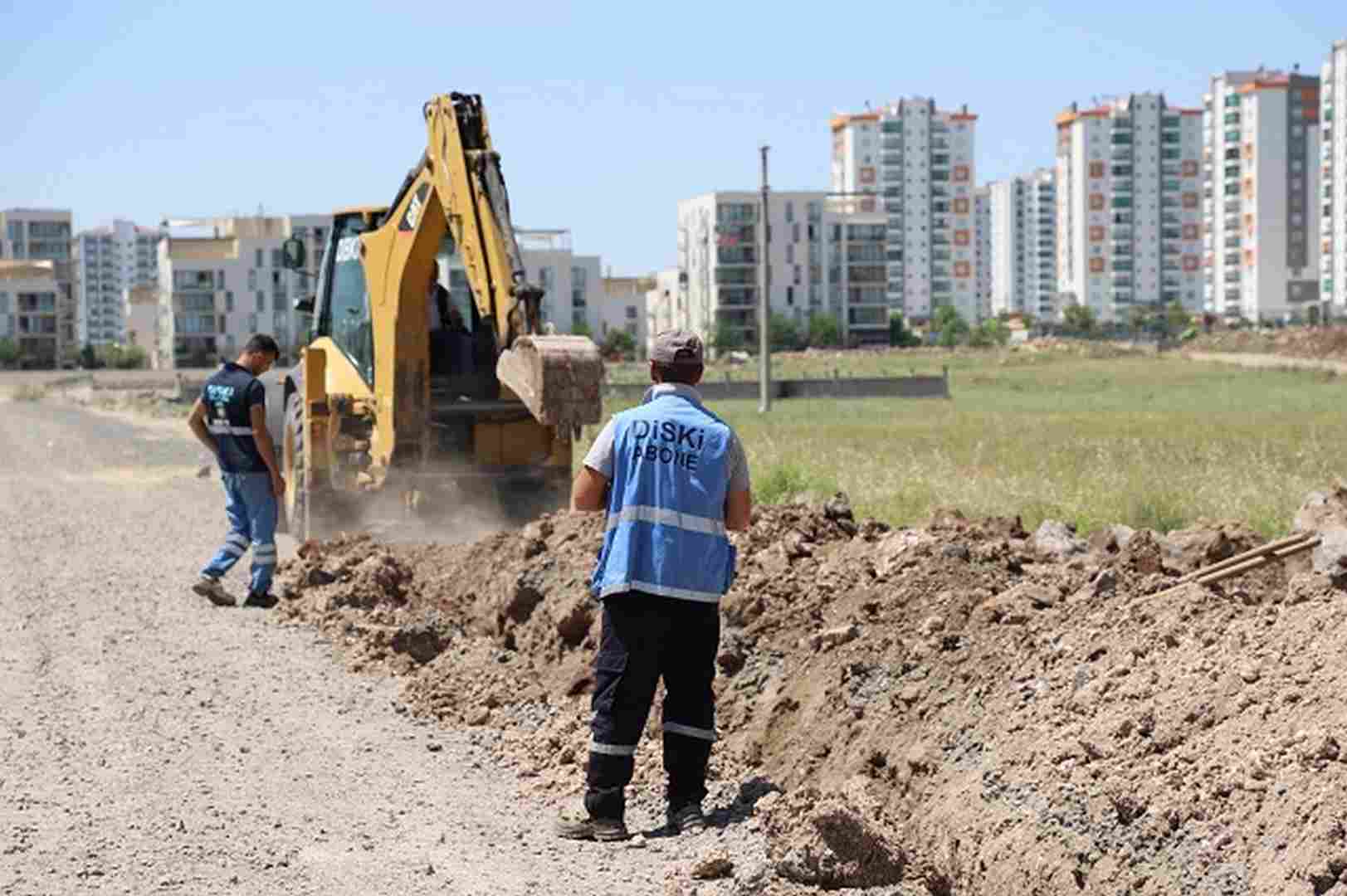 Yeni imar alanlarında altyapı oluşturuluyor