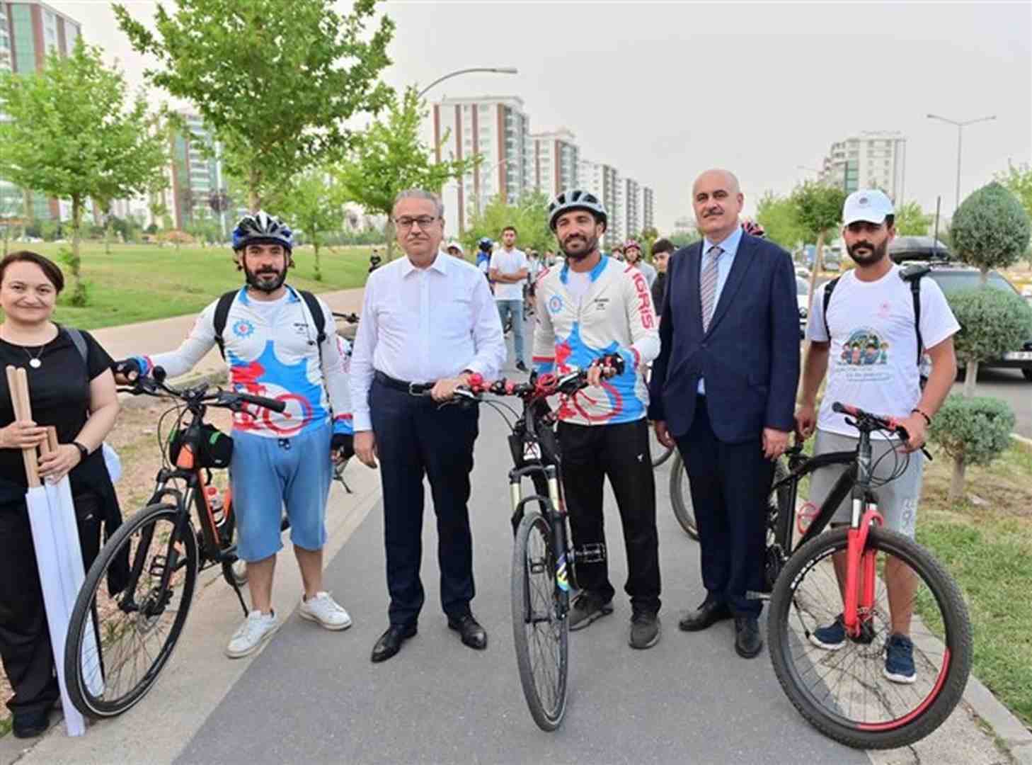 Diyarbakır’da pedallar temiz bir dünya için çevrildi