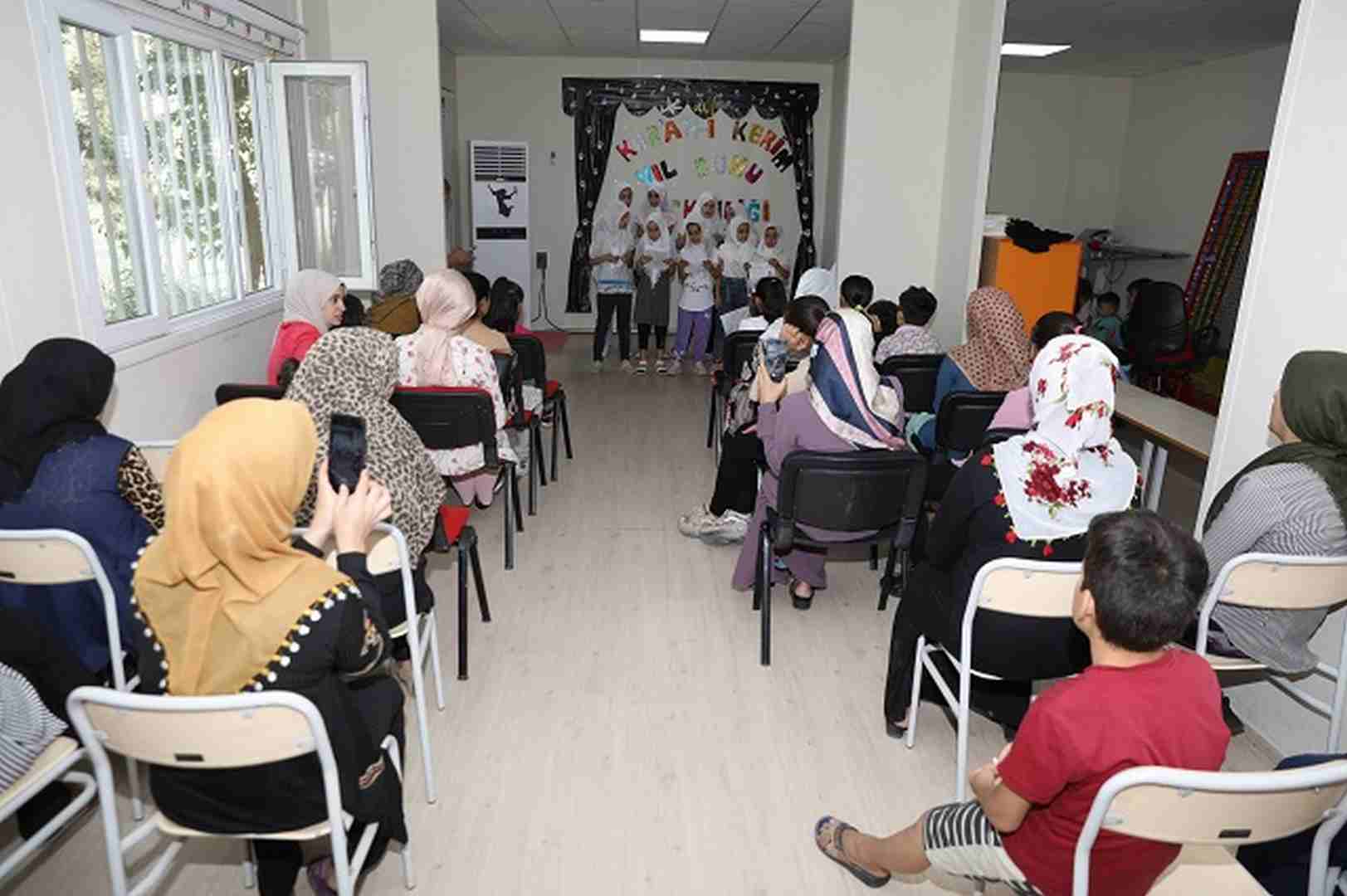 Kur’an-ı Kerim kursu öğrencileri yılsonu etkinliği düzenledi