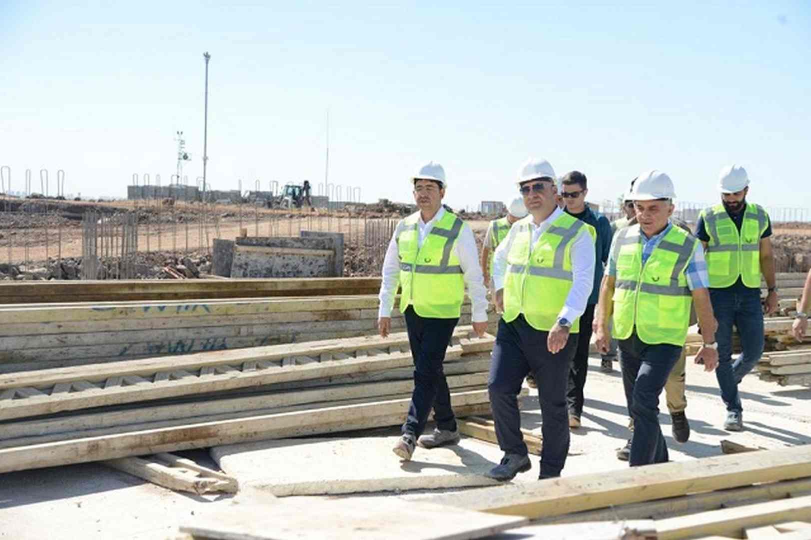 Genel Sekreter Çiftçi, Türkiye’nin en büyük lojistik merkezi projesinde çalışmaları inceledi