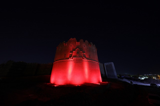 Yedi Kardeş Burcu DMD hastalığı farkındalığı için aydınlatıldı