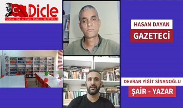 Şair – Yazar Sinanoğlu Diyarbakır’daki kütüphanelere 100 bin kitap ulaştırdı