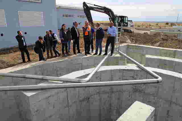 Hani Atıksu Arıtma Tesisi çalışmalarında sona gelindi