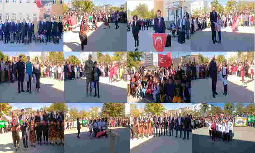 Dicle İlçesinde 29 Ekim Cumhuriyet Bayramı coşkusu