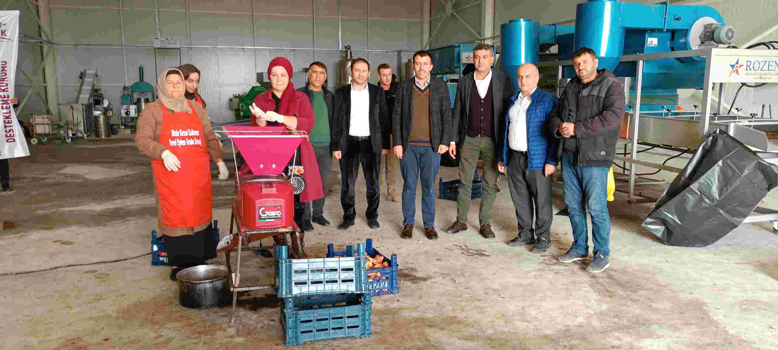 Dicle Kaymakamı Kadir Yurdagül geleceğin çiftçileriyle bir araya geldi