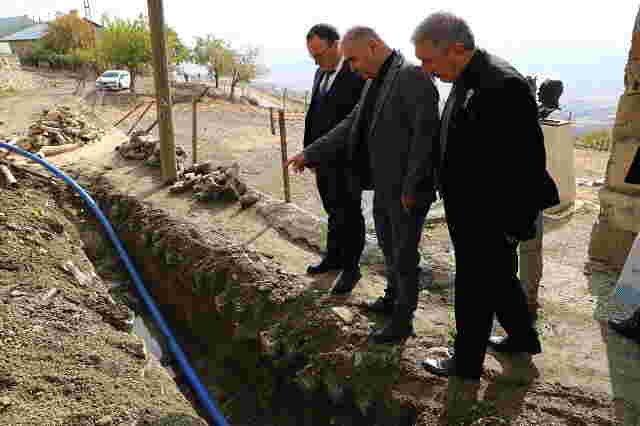 Çüngüş Deveboynu mahallesi kesintisiz içme suyuna kavuşuyor