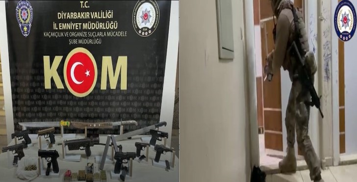 Diyarbakır’da gerçekleşen 931 operasyonla bin 363 şüpheli yakalandı