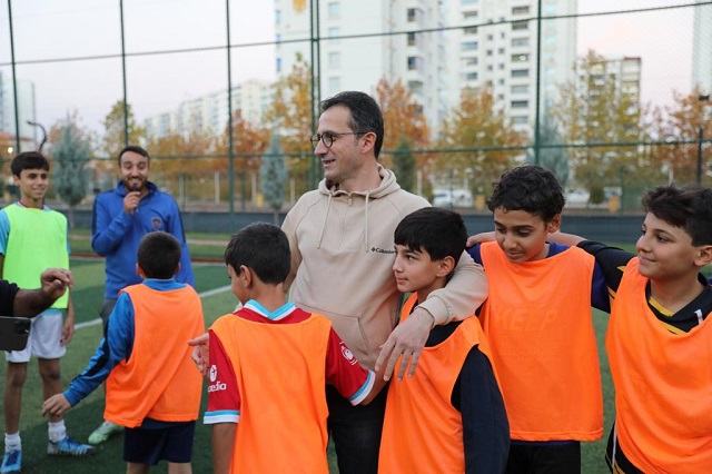 Kayapınar’da “Spor Her Yerde”