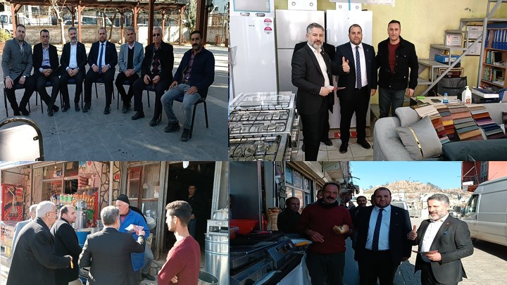 YENİDEN REFAH PARTİSİ DİYARBAKIR İL BAŞKANI ALİ ERDEM VE PARTİ YÖNETİMİ DİCLE İLÇESİNİ ZİYARET ETTİ