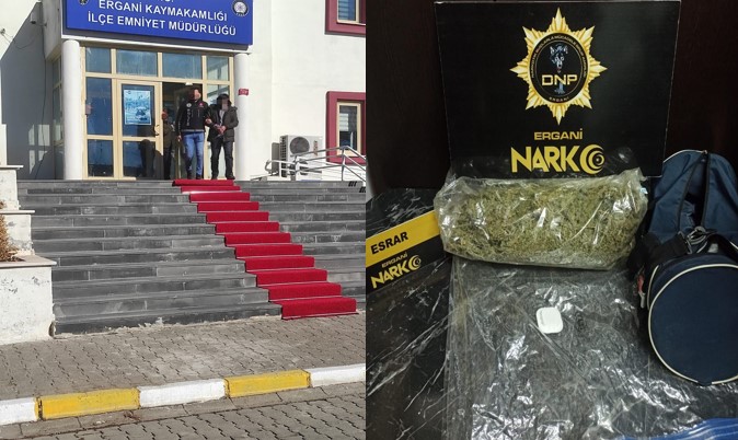 Batı illerine uyuşturucu madde sevkiyatı girişiminde bulunan 1 şüpheli tutuklandı