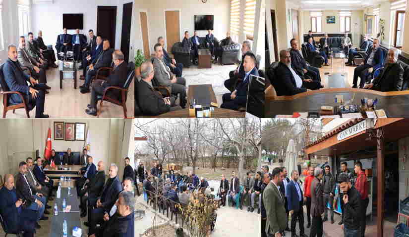 AK Parti Diyarbakır Milletvekili Mehdi Eker ve beraberindeki partililerden Eğil ve Dicle İlçesine ziyaret