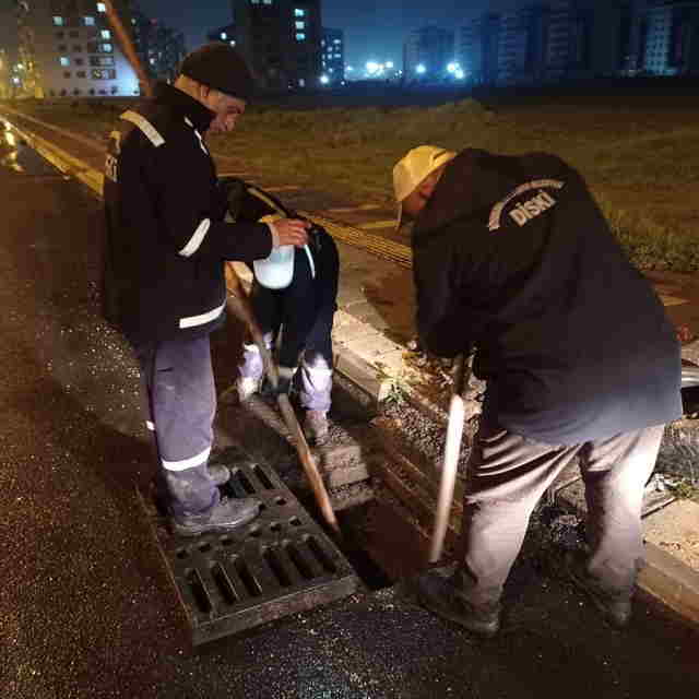 DİSKİ’den 7/24 mesai