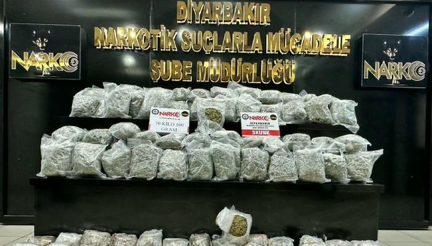 Diyarbakır narkotik polisince 3 günde yapılan 9 operasyonda 16 şüpheli yakalandı