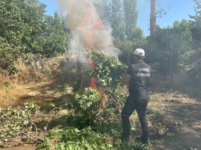 Diyarbakır polisinden 1 ayda 71 operasyon: çok sayıda uyuşturucu maddesi ele geçirildi