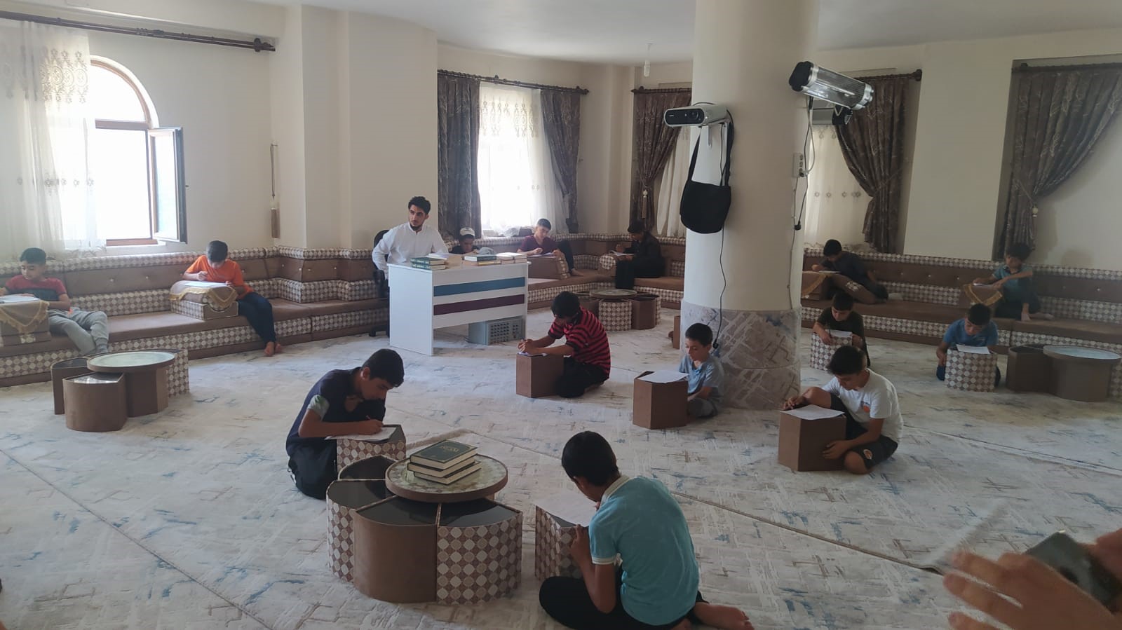 Dicle İlçe Müftülüğü yaz Kur’an-ı Kerim kursları arasında bilgi yarışması düzenlendi