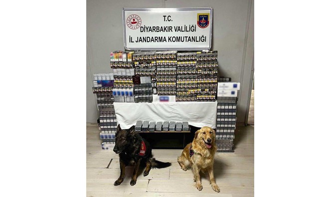 Ülkeye kaçak yollarla getirilen çok sayıda sigara ve cep telefonu ele geçirildi