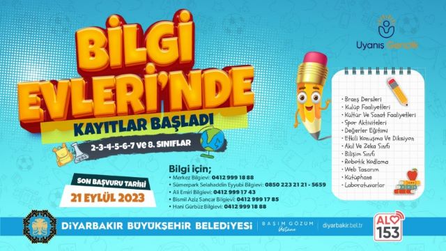 Bilgievlerinde kayıtlar başladı