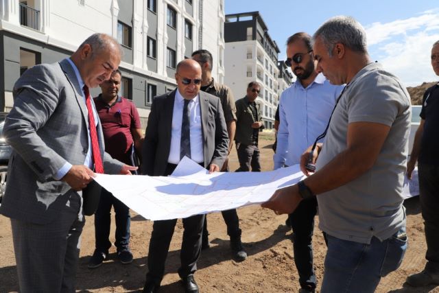 Yeni yerleşim alanlarında içme suyu ve altyapı çalışmaları