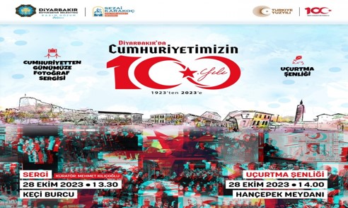 Cumhuriyet’in 100. yılına özel uçurtma şenliği ve fotoğraf sergisi