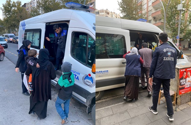 Diyarbakır’da zabıta 5 bin dilenci yakaladı