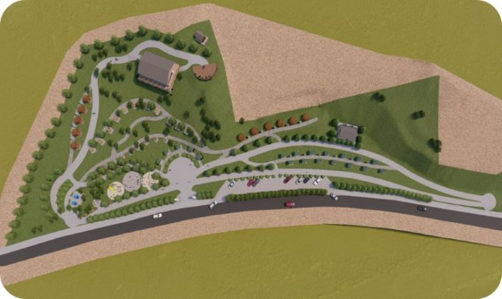 Çüngüş Millet Bahçesi’nde çalışmalar devam ediyor