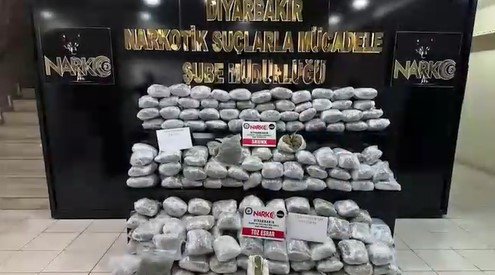 DİYARBAKIR’ DA UYUŞTURUCUYA BÜYÜK DARBE