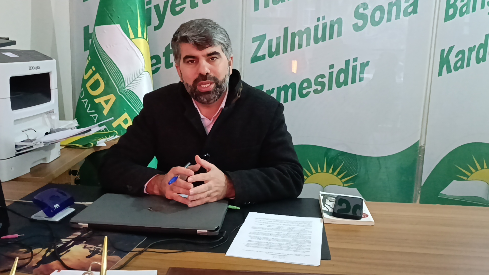 HÜDA PARLI FARUK DİNÇ: HÜDA PAR OLARAK TÜRKİYE GENELİNDE KENDİ LOGOMUZLA SEÇİME GİRDİK