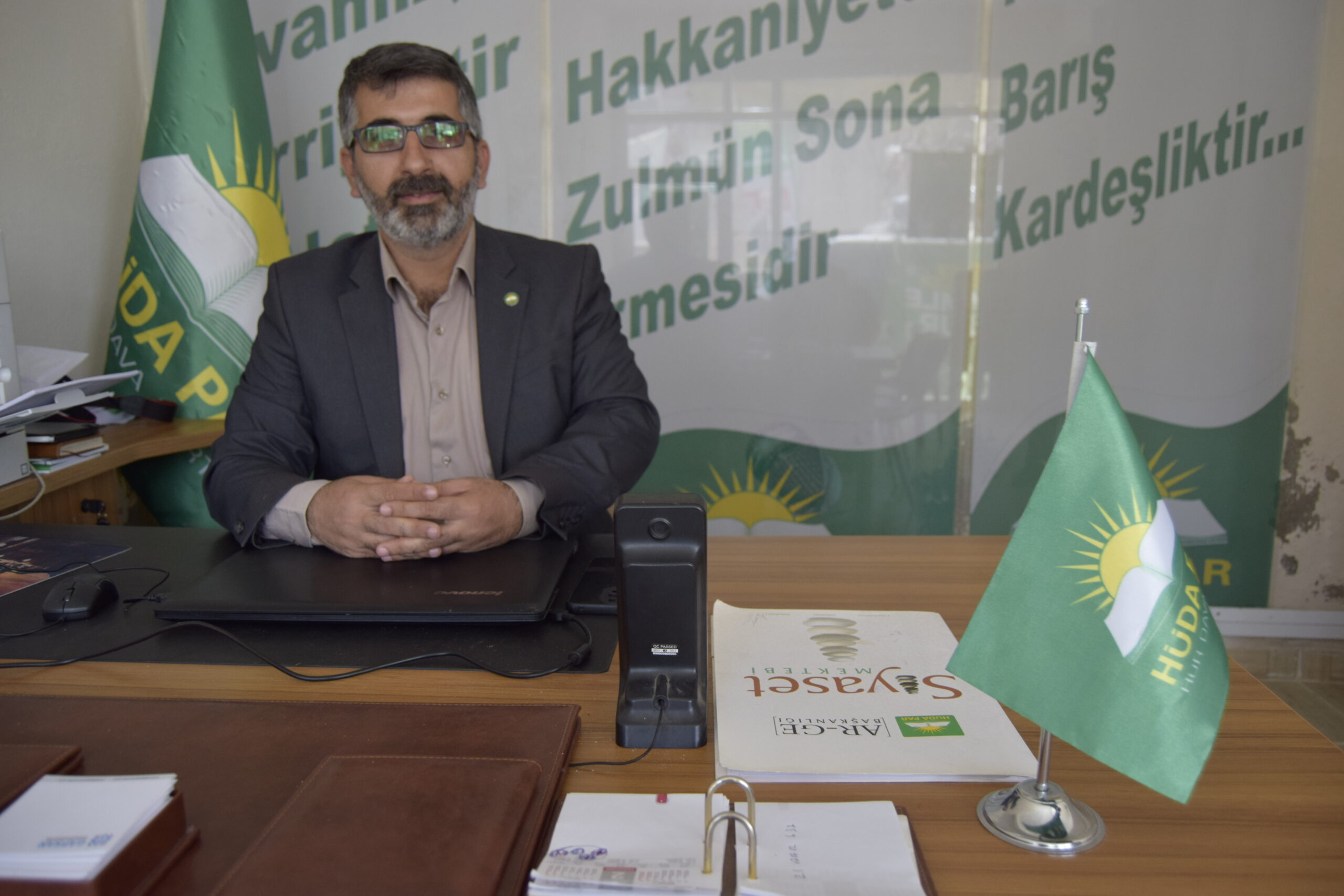 HÜDA PAR Dicle Belediye Başkan Adayı Ali Göçtürk: Biz halkımıza yalan söylemeyeceğiz