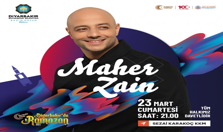 Maher Zain Diyarbakır’da konser verecek
