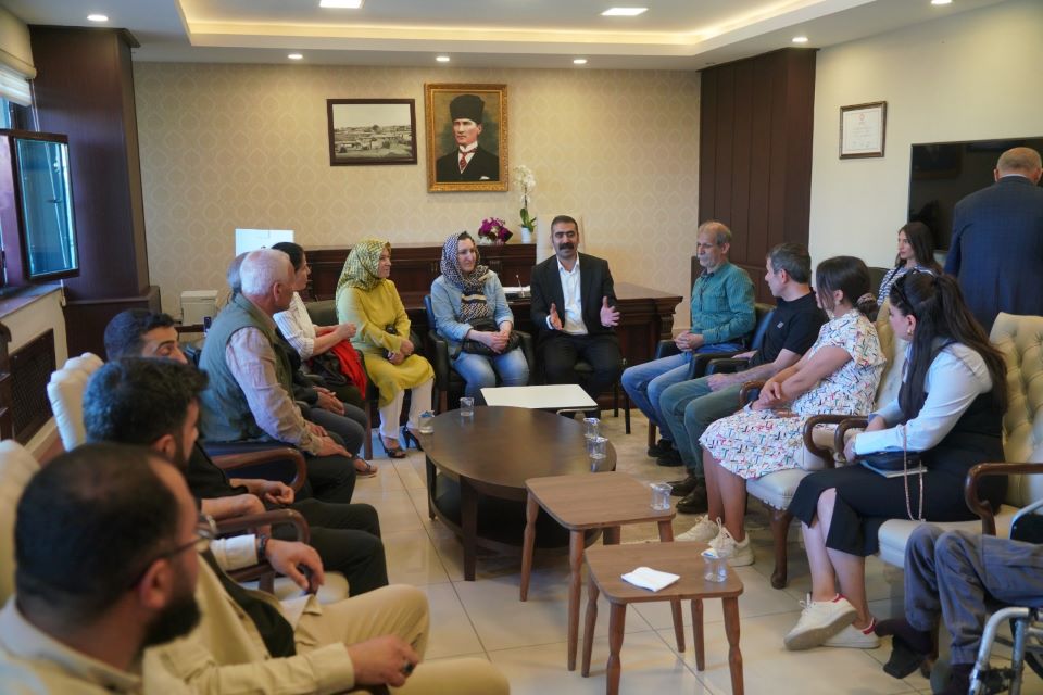 DBB Eş Başkanları sivil toplum örgütlerinin tebriklerini kabul etti